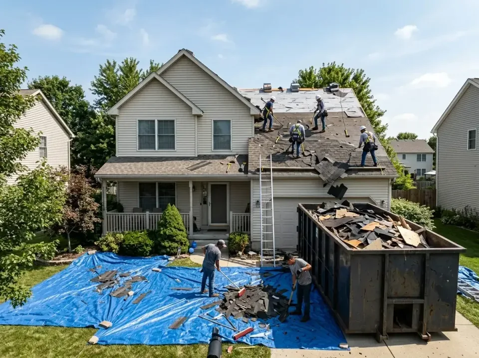 roof-replacement-debris-remova-004 — frequently asked questions, Cheapest Dumpster Rentals in Semmes, AL
